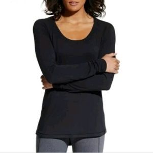 Calia Caviar essential long sleeve tee